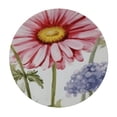 thumbnail image 4 of Watercolor Summer Wildflowers and Insects Table Cover Elastic Edge Fitted Round Waterproof Reusable Tablecloth, 4 of 8
