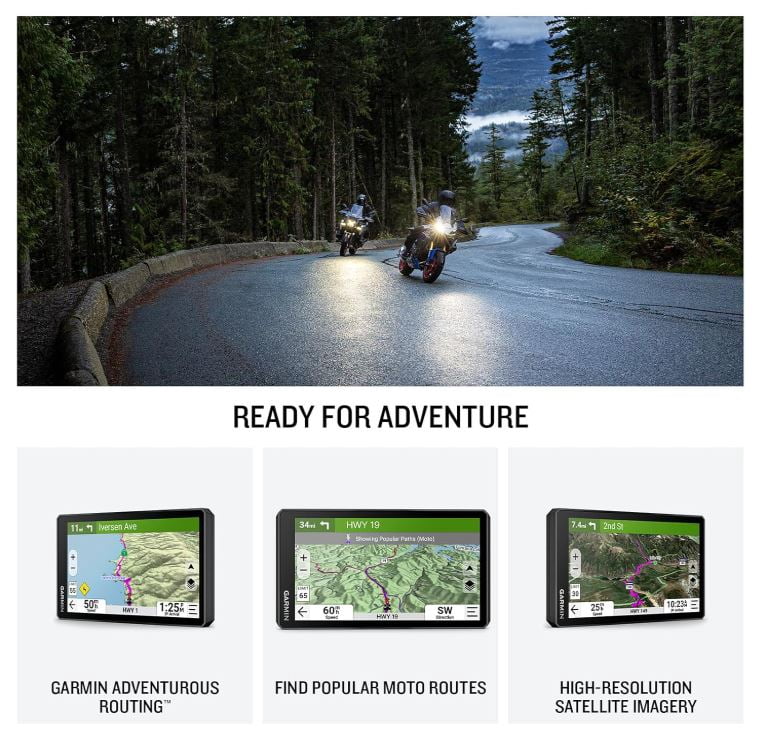 Garmin zumo XT3, 4.7” Rugged Motorcycle GPS, Lean Angles, Custom Route Planning, Adventurous Navigation, Garmin Performance Package Plan Option for Drag Racing Timer w/ Wearable4U PowerBank Bundle