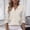 Khaki diamond pattern button sweater women a1, variant on Women's Round Neck Diamond Pattern Button Sequin Knit Pullover Sweater Casual Long Sleeve Top Fashion Fall Winter Outfit, White S