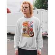 Bsa Motorcycle Co. Sweatshirt Men -BSA Designs, Male 5X-Large