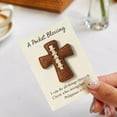 thumbnail image 7 of Coollooc A Pocket Blessing – Baseball Football Softball Cross Edition, Handmade Pocket-Sized Cross Gift for Christian Athletes, Inspirational Token for Teams Encouragement Decor(B,3Pcs), 7 of 7