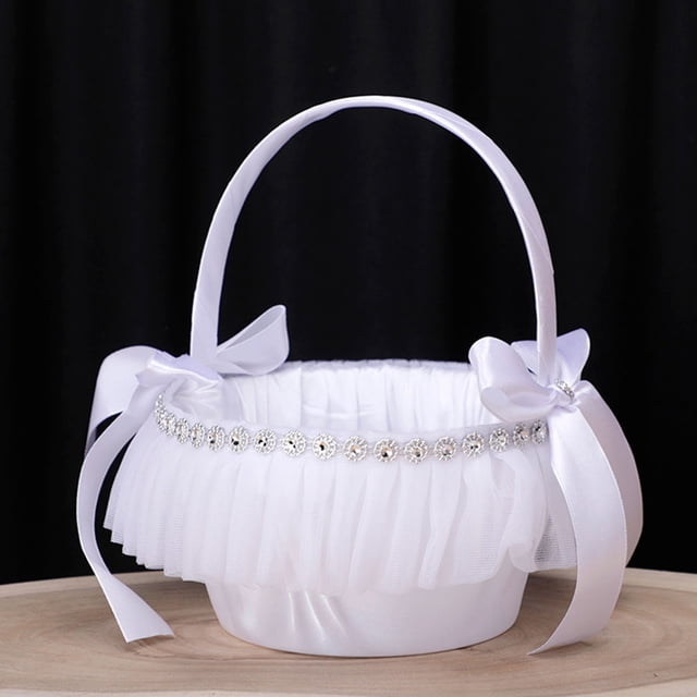 BESTYASH Cesta De Manija Para Flores Para Almacenamiento Y En Bodas