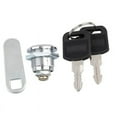 thumbnail image 3 of Cam Lock For Door Cabinet Mailbox Drawer Cupboard Locker Letter Tool Box Q9H2, 3 of 9