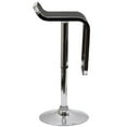 thumbnail image 2 of Modern Contemporary Kitchen Bar Stools Set of Two Black, 2 of 4