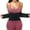 1-Black, variant on MANIFIQUE Waist Trainer for Women Belly Band Long Torso Sauna Workout 2 Belt With Zipper 9 Steel Bones Corset