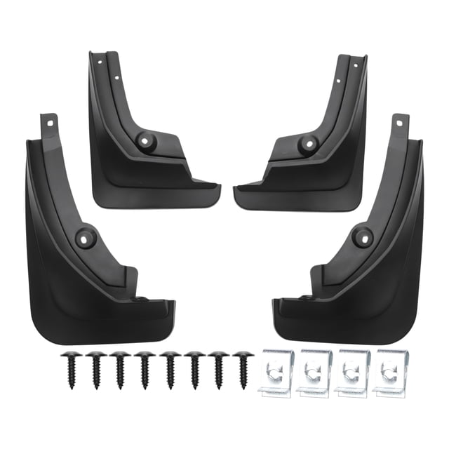 Guardabarros Splash Guards Direct Fit para Peugeot 4008 2012-2017 Juego Frontal y Trasero Pre-perforado 1 Juego Kit de Protección para Todas las Climas
