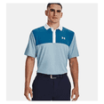 thumbnail image 2 of Under Armour Men's UA Performance 3.0 Colorblock Polo, Royal / White, S, 2 of 2