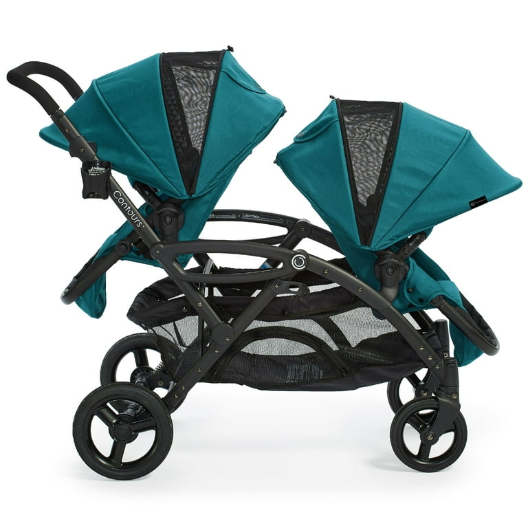 Contours Options Elite Tandem Stroller Multiple Seating