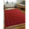 thumbnail image 1 of Get My Rugs L00104L0026A11 6 x 9 ft. Hand Knotted Loom Wool Area Rug, Contemporary - Red, 1 of 1