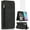 Black, variant on MYKOMI Compatible with Samsung Galaxy A53 5G Wallet Case HD Screen Protector Zipper Leather Flip Cover Card Holder Stand for Cell Accessories A53 G5 53A SM A536U 6.5" 2022 Women Black