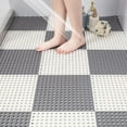 thumbnail image 1 of Amdohai 10 Pcs Interlocking Rubber Floor Tiles with Drain Holes DIY Size, 1 of 7