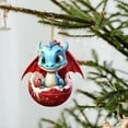 thumbnail image 1 of 2D Christmas Baby Pendant Cartoon Flying Acrylic Double Printed Hatching Decoration for Holiday Cheer, 1 of 3