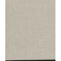 Warner Textures Arya Grey Fabric Texture Wallpaper, 27-in by 27-ft, 60.8 sq. ft