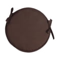thumbnail image 1 of koolsoo Round Chair Cushion Floor Cushion for Dining Chair Multipurpose Seat Cushion Coffee 38cm, 1 of 9
