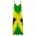 thumbnail image 6 of Jamaica Flag, Jamaican Flag Sleeveless Dress Loose Women's Dress Dresses Luxury Evening Dresses, 6 of 9