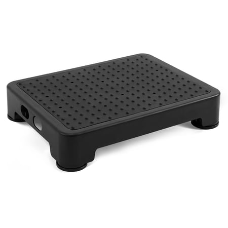 Step Stool For & Adults 600lbs Heavy Duty Mobility Platform 3.4inch Low Car High Bed Bathtub&kitchen Non-slip Wide Base Portable Stair Assist No Assembly Required Black