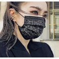 thumbnail image 3 of 50pcs/100pcs mascarilla disponible tres capas de mascarilla respirable del cordón, 3 of 3