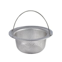 Sink Strainer for Most Kitchen Sink Drain Basket, Upgraded Double-Layer Safe Design Kitchen Sink Strainer (Outer Diameter 14.2Cm)Harlik