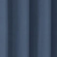 thumbnail image 4 of VCNY Home Neil Teal Solid Grommet Blackout Curtain Panel, 52" x 84", 4 of 5