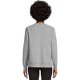 thumbnail image 3 of Athletic Works Women's Fleece Crewneck Sweatshirt, Sizes XS-XXXL, 3 of 5