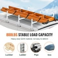 thumbnail image 4 of VEVOR Trailer Ladder Rack Van Roof Ladder Rack 800 lbs 56.7-63 inch Adjustable, 4 of 9