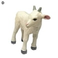 thumbnail image 1 of Visland Animal Model Shape Collectible PVC Simulation Goat Model Figure for Gift, 1 of 8