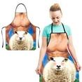 thumbnail image 3 of JMKQLZ Comedic Chef Apron with Muscle Design - Novelty Kitchen Apron for Cooking Enthusiasts with Comfortable and Durable Fabric, 3 of 3