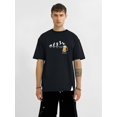 thumbnail image 1 of Men'S Casual Crew Neck T-Shirt with Beer Pattern Print, Slight Stretch, Regular Fit, Summer Fashion Top for Daily Wear, 1 of 7