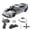 Gray, variant on High Speed RC Drift Car for Boys, 2.4GHz 1:16 Scale 4WD 18KM/H Radio Control Cars with LED Lights, White