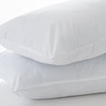 thumbnail image 3 of ISO-Pedic Stay Cool Performance Bed Pillow, King, 2-Pack, Quick Dry Wicking Technology for a Dry, Cool Sleep, Generous Extra-Fluffy Hypo-Allergenic Fiber Fill, Made in USA, 3 of 6