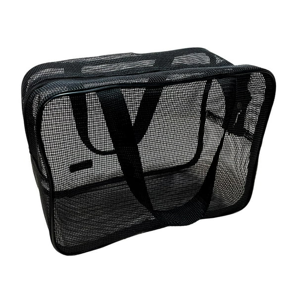 Neceser portátil Fernando organizador de cosméticos resistente con asa ancha de nailon Neceseres