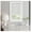 Pearl White, variant on Cordless Light Filtering Mini Blind - 24 Inch Width, 64 Inch Length, 1" Slat Size - Grey - Cordless GII Morningstar Horizontal Windows Blinds for Interior by Achim Home Decor