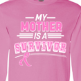 thumbnail image 4 of Inktastic My Mother is a Survivor Breast Cancer Awareness Long Sleeve T-Shirt, 4 of 5
