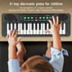 thumbnail image 4 of Piano Infantil, Modos de Doble Potencia Efectos de Sonido Educatros Canciones de Demostración del Teclado Musical Para Niños 31 Clave Con Micrófono para Niños de 3 A 6 Año, 4 of 7