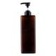 thumbnail image 1 of Dispensador de jabón con bomba manual, botella de loción, dispensador de champú para el hogar, detergente para ropa 1000ml marrón, 1 of 9