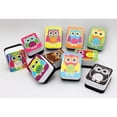 thumbnail image 2 of Ashley Productions Non-Magnetic Mini Whiteboard Erasers, Color Owls, 10 Per Pack, 3 Packs, 2 of 3