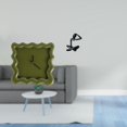 thumbnail image 2 of Reloj De Pared Cuadrado Silencioso, Adorno Para Baño, Casa De Campo, Cocina, Estudio Con Estatua Abstracta Pensativa, Colección De Figuras Decorativas, Escultura Moderna Para Estante,, 2 of 8