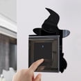 thumbnail image 6 of sruoe Halloween Wall Decals, Wall Sticker Decorations, Halloween New 3Ds Three-dimensional Witch Hat Acrylic Mirror Paste Home Switchs Wall Decoration Paste, Wall Decal for Party Decor, 6 of 6