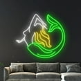 thumbnail image 4 of Handmadetneonsign Mermaid Neon Sign, Mermaid Lover Wall Art Decor, Baby Room Wall Decor, 4 of 5