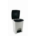 thumbnail image 1 of The ERERLOU 50L Plastic Trash and Recycling Bin with 10L Movable Caddy, 1 of 7