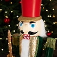 thumbnail image 5 of Northlight LED Lighted Animated and Musical Extendable Nutcracker Soldier Christmas Decoration  -, 5 of 9