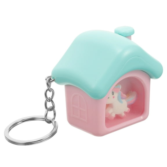 LOLIPPYY Keychain with Light and Music, Small Unique Decorative Bag Charm for