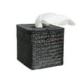 thumbnail image 4 of Cheers.US Square Woven Tissue Box Holder, Decorative Napkin Holder Pumping Paper Case Dispenser, Facial Box for Home Office Car Automotive Decoration, 4 of 7