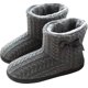 thumbnail image 1 of Pantuflas para mujer, pantuflas cálidas con forro de felpa, suela sólida, botín de punto para casa peluda cálido para invierno Vhermosa LL-2293-1, 1 of 3