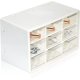 thumbnail image 2 of Mini organizador de escritorio con cajones Suministros de oficina y caja de almacenamiento de joyas 9 cajones JAMW Sencillez, 2 of 5