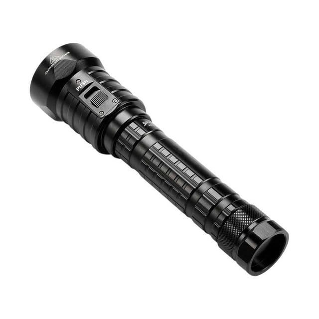 Soidarity Linterna DX4S 100M resistente al agua, duradera, antideslizante, Micro lámpara, luces fuertes, tiro largo, iluminación exterior, buceo Estufas de camping Soidarity OD029673-01