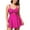 Hot Pink, variant on AKOEE One Piece Swimsuits for Women Modest Plus Size Swimdress with Shorts Vintage Bathing Suits Skirt Swimwear (XL, Sky Blue)