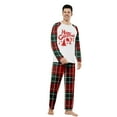 thumbnail image 2 of Onlypjs Christmas Family Matching Pajamas Sets – Holiday Plaid Long Sleeve Sleepwear for Women, Men – Festive Matching Christmas Pajamas for Couples & Families, 2 of 6