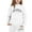 1-White1119, variant on Tiijoy Girls Casual Outfits Los Angeles Printed Hoodie Jogger Pants Tracksuit, Sizes 2-16