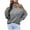 Gray, variant on 2026 Items under $5 asdoklhq Sweaters for Women $5.00,Fashion Women Solid Long Sleeve Pullove Turtleneck-Neck Casual Sweater Tops